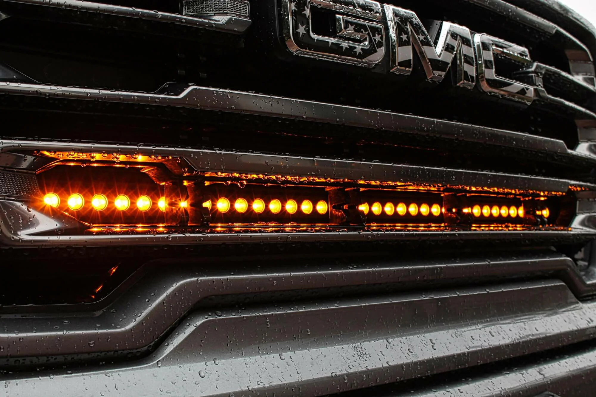 2019+ GMC Sierra 1500 Single 40in Light Bar SLIM - Image 3