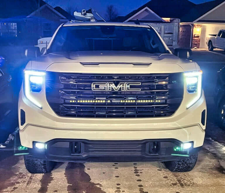 2019+ GMC Sierra 1500 Single 40in Light Bar SLIM - Image 8
