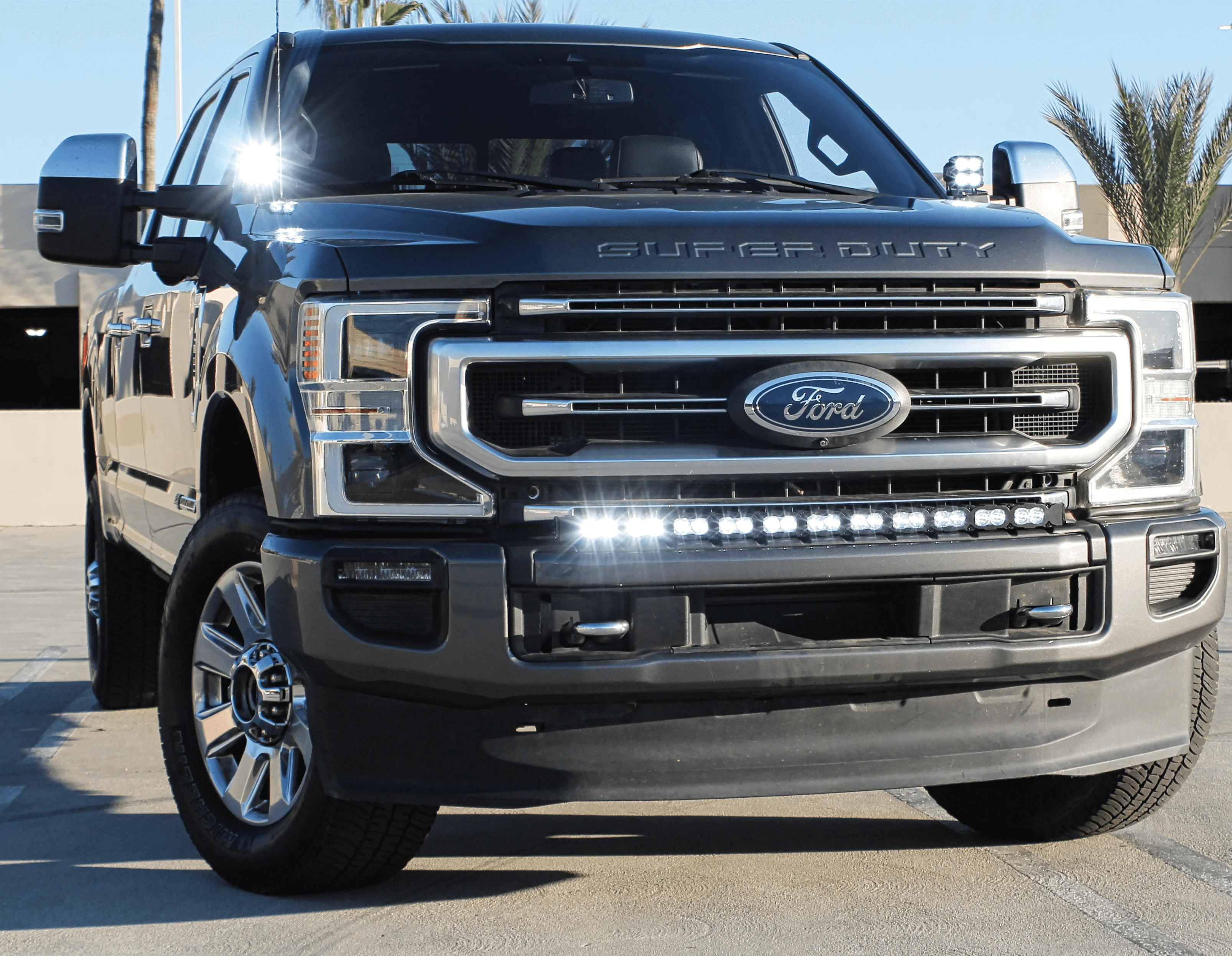 2020-22 Ford Super Duty  F250 F350 F450 40in Light Bar PRO - Image 3
