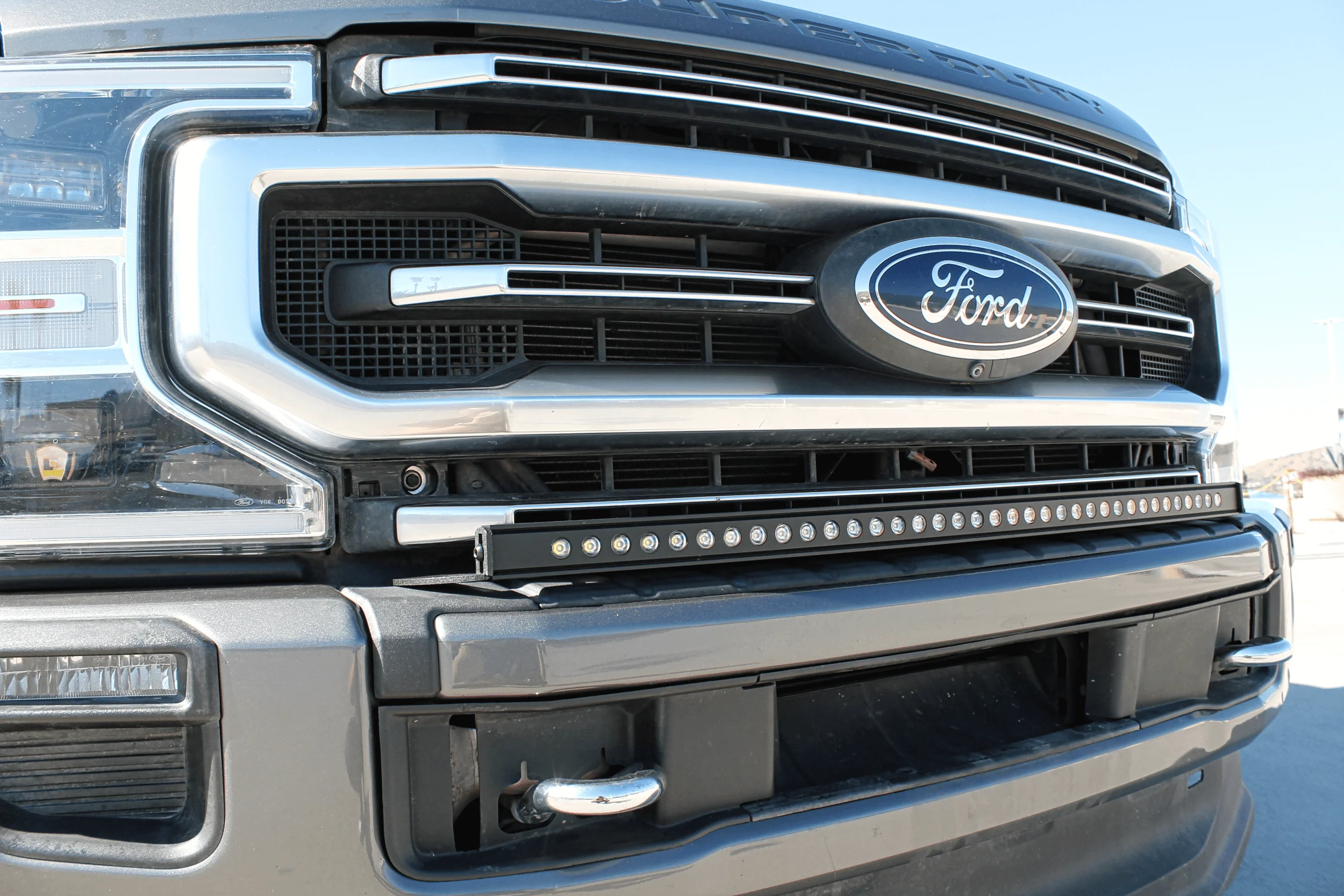 2020-22 Ford Super Duty F250/F350/F450 40in Light Bar SLIM - Image 5