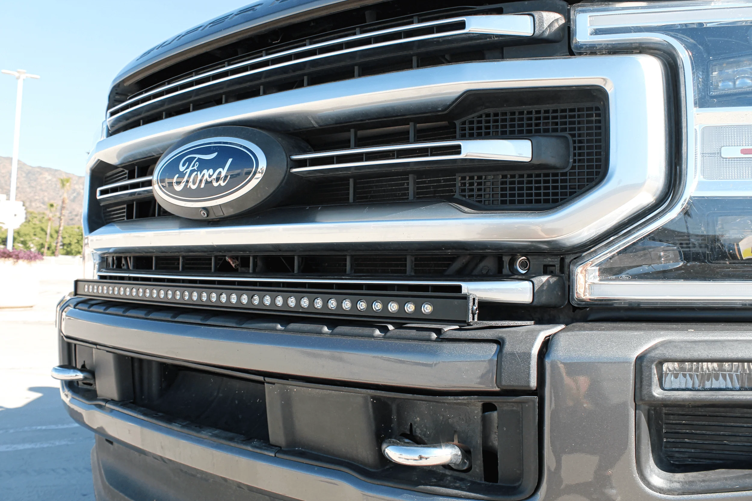 2020-22 Ford Super Duty F250/F350/F450 40in Light Bar SLIM - Image 7