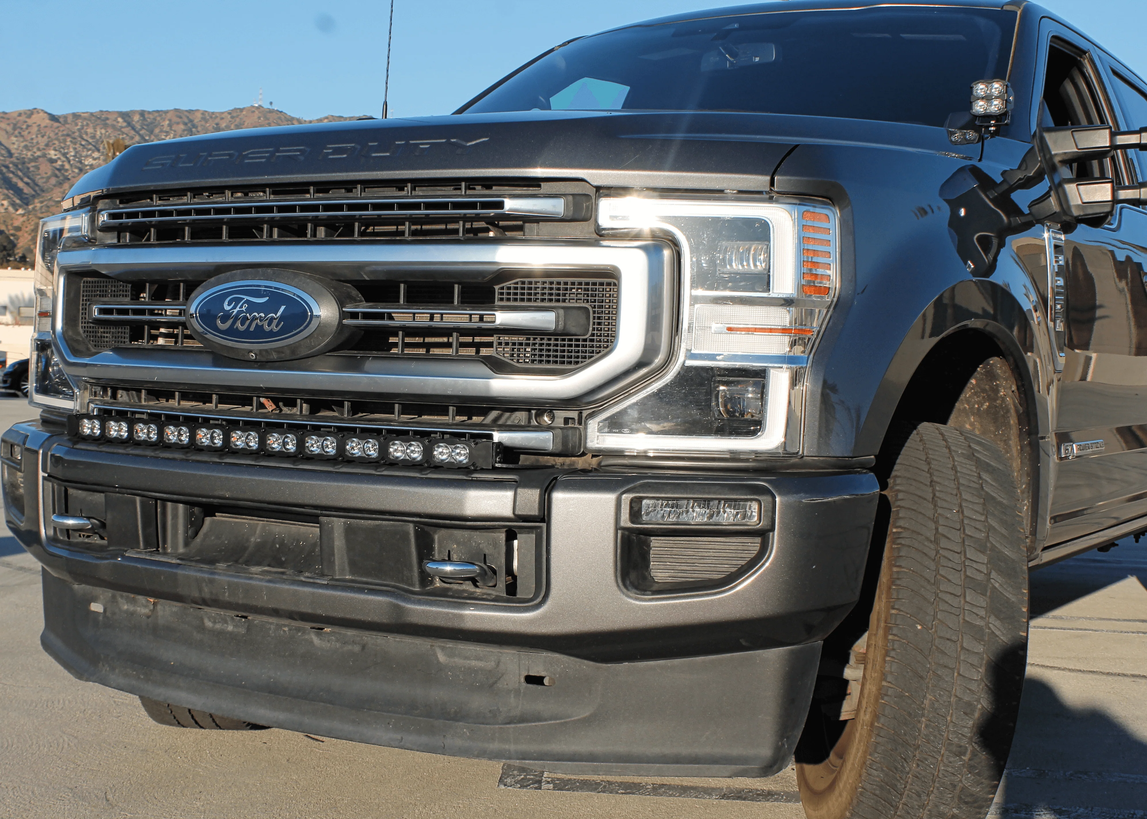 2020-22 Ford Super Duty F250 F350 F450 Ditch Lights PRO - Image 12