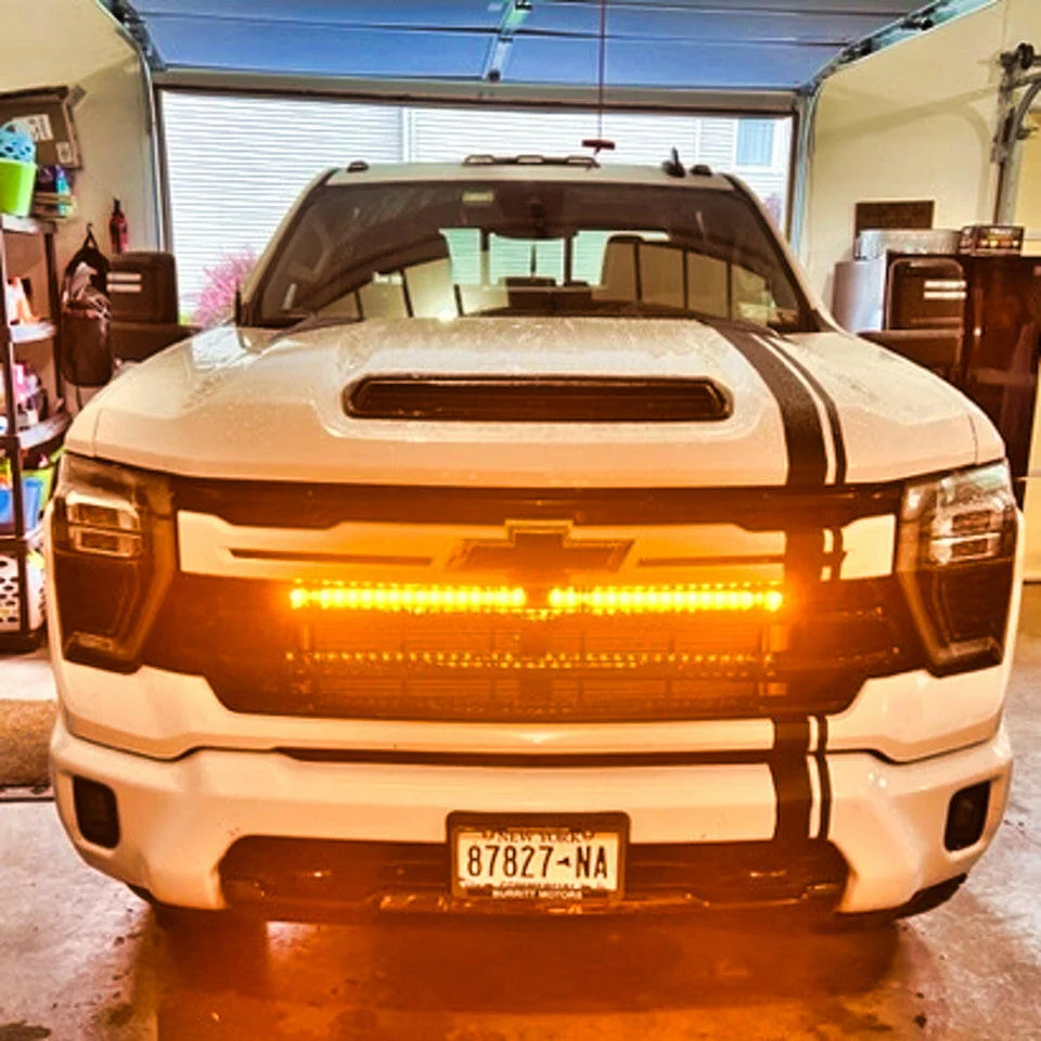 2020+ Chevrolet Silverado 2500/3500HD Single 40in Light Bar - Image 9