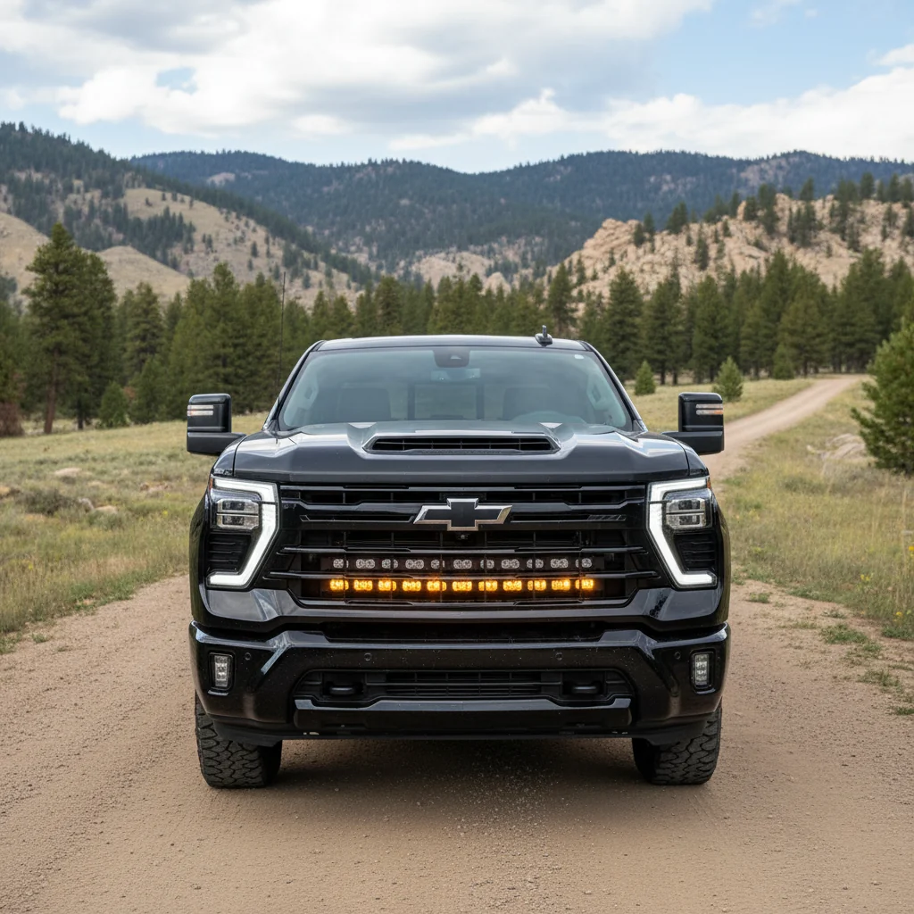 2020+ Chevrolet Silverado 2500/3500 Single 40in Light Bar - PRO - Image 4