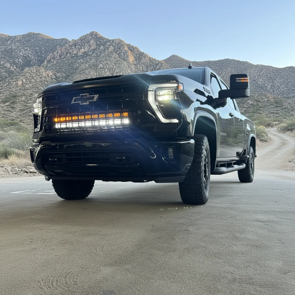 2020+ Chevrolet Silverado 2500/3500HD Dual 40s Light Bars - PRO - Image 8