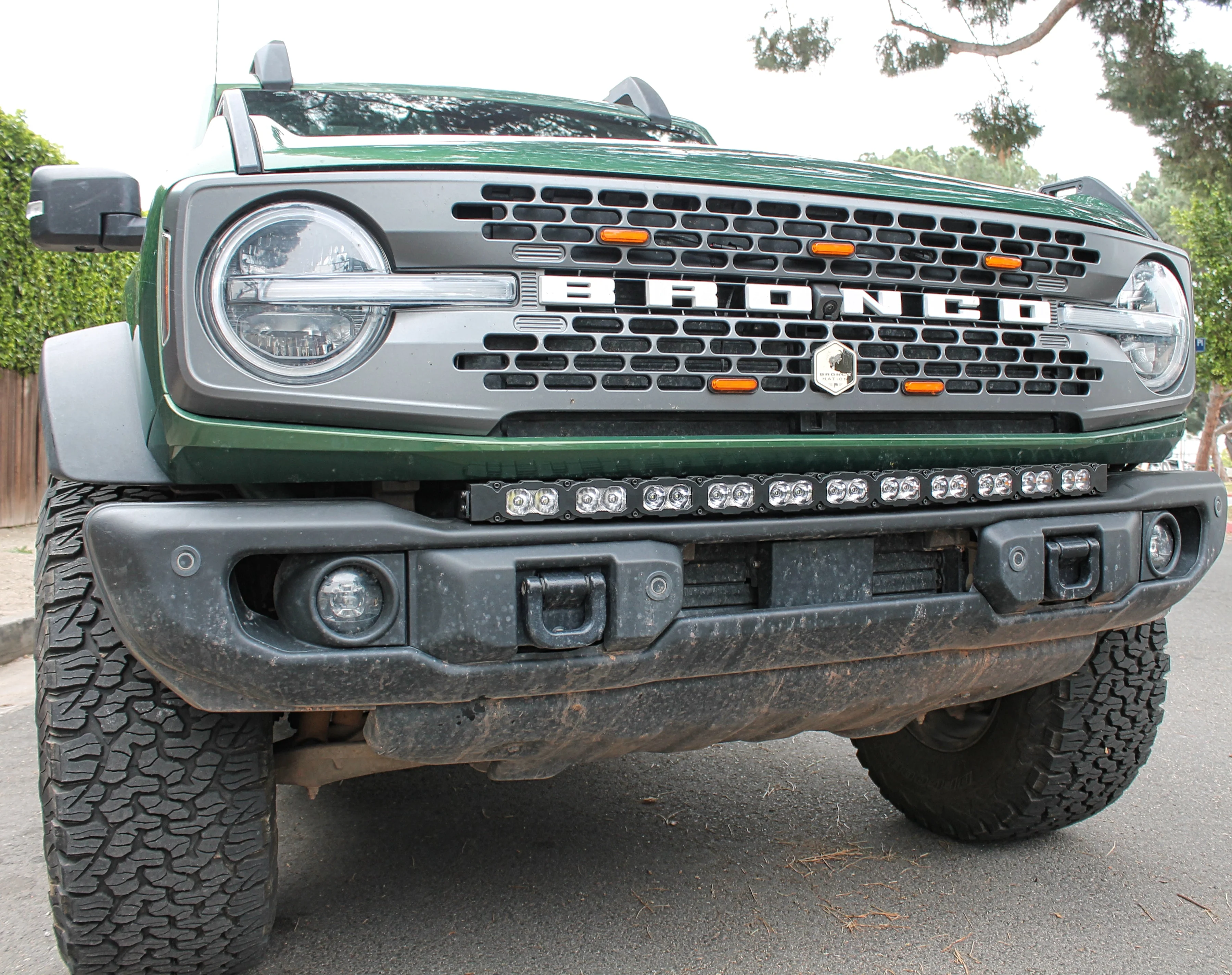 2021+ Ford Bronco Capable Bumper 40in Light Bar PRO - Image 12