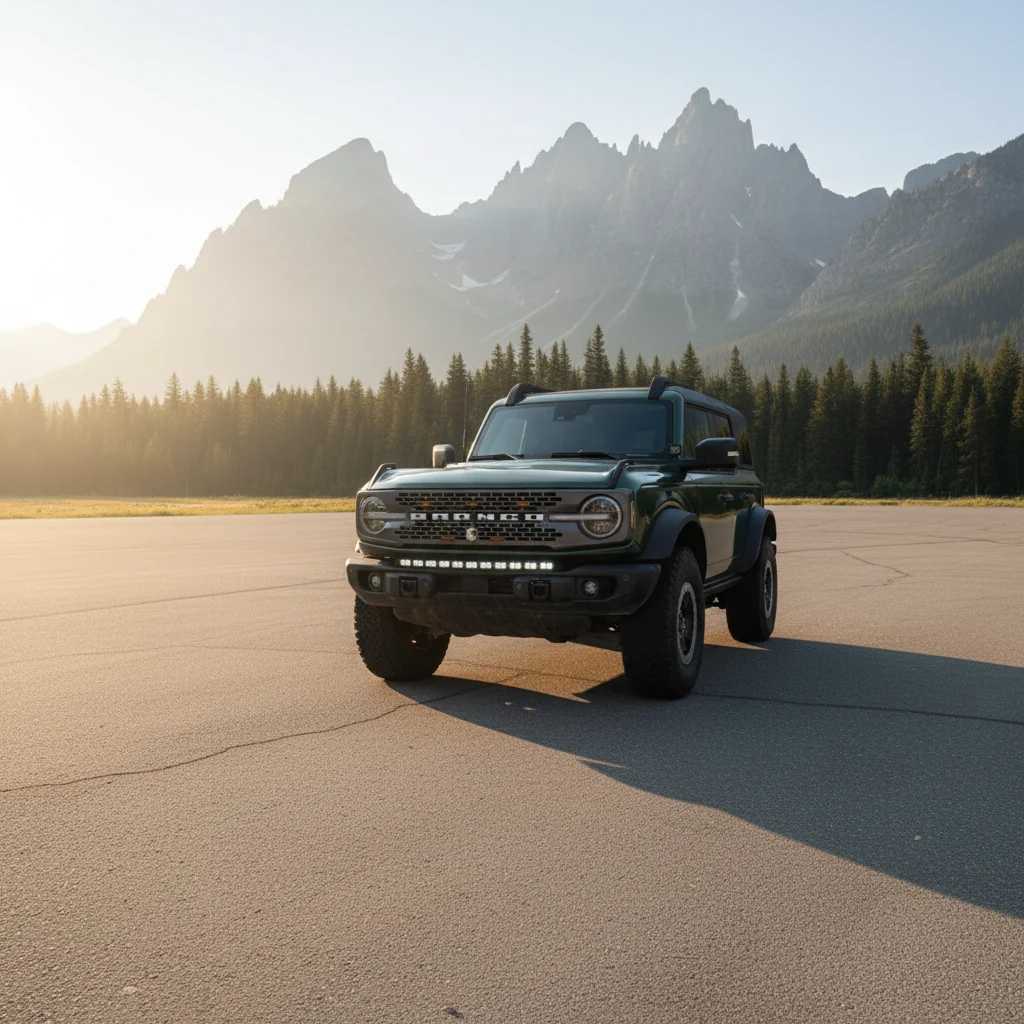 2021+ Ford Bronco Capable Bumper 40in Light Bar PRO - Image 3