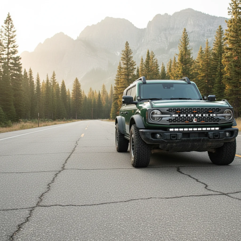 2021+ Ford Bronco Capable Bumper 40in Light Bar PRO - Image 4