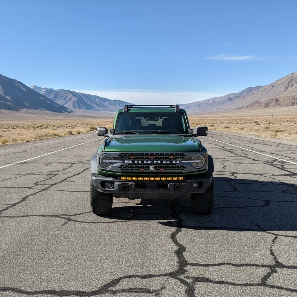 2021+ Ford Bronco Capable Bumper 40in Light Bar PRO - Image 5