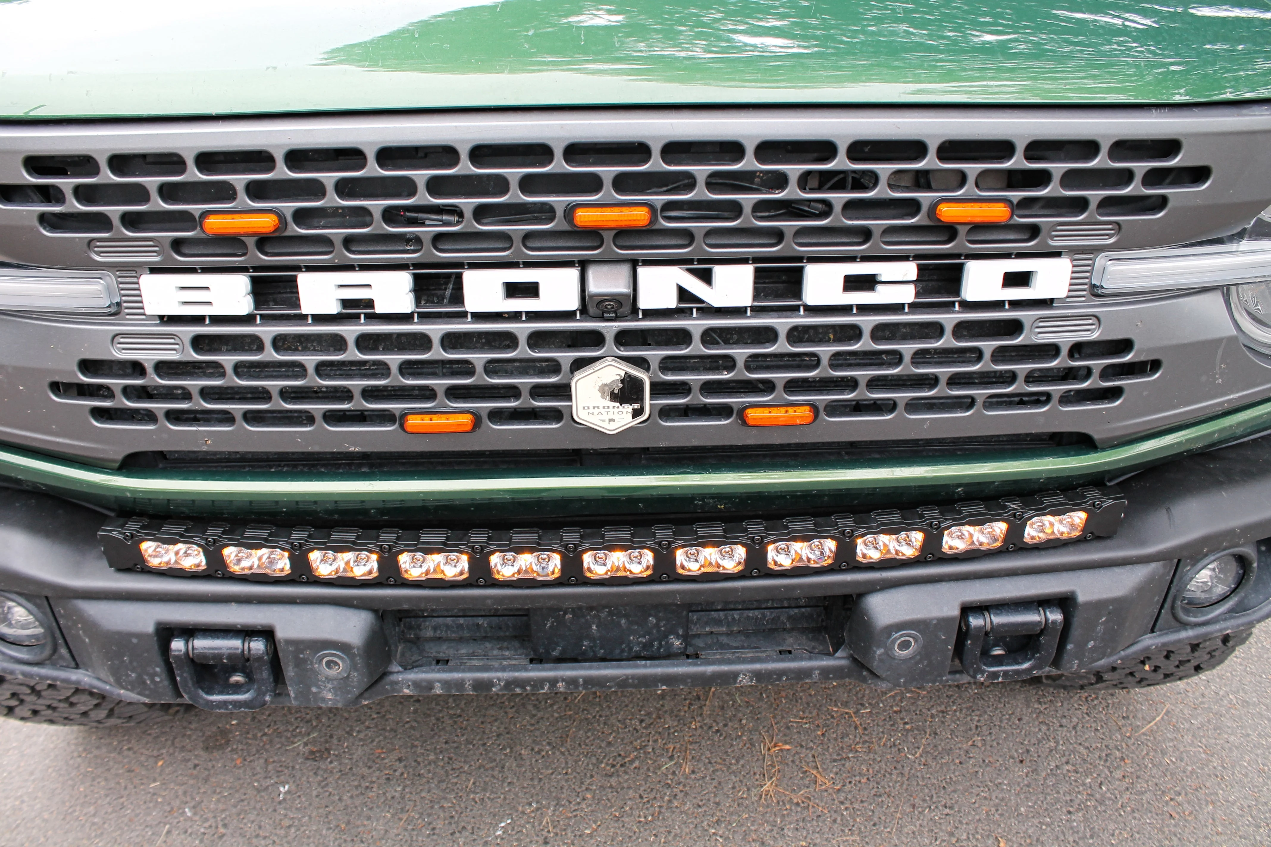 2021+ Ford Bronco Capable Bumper 40in Light Bar PRO - Image 7