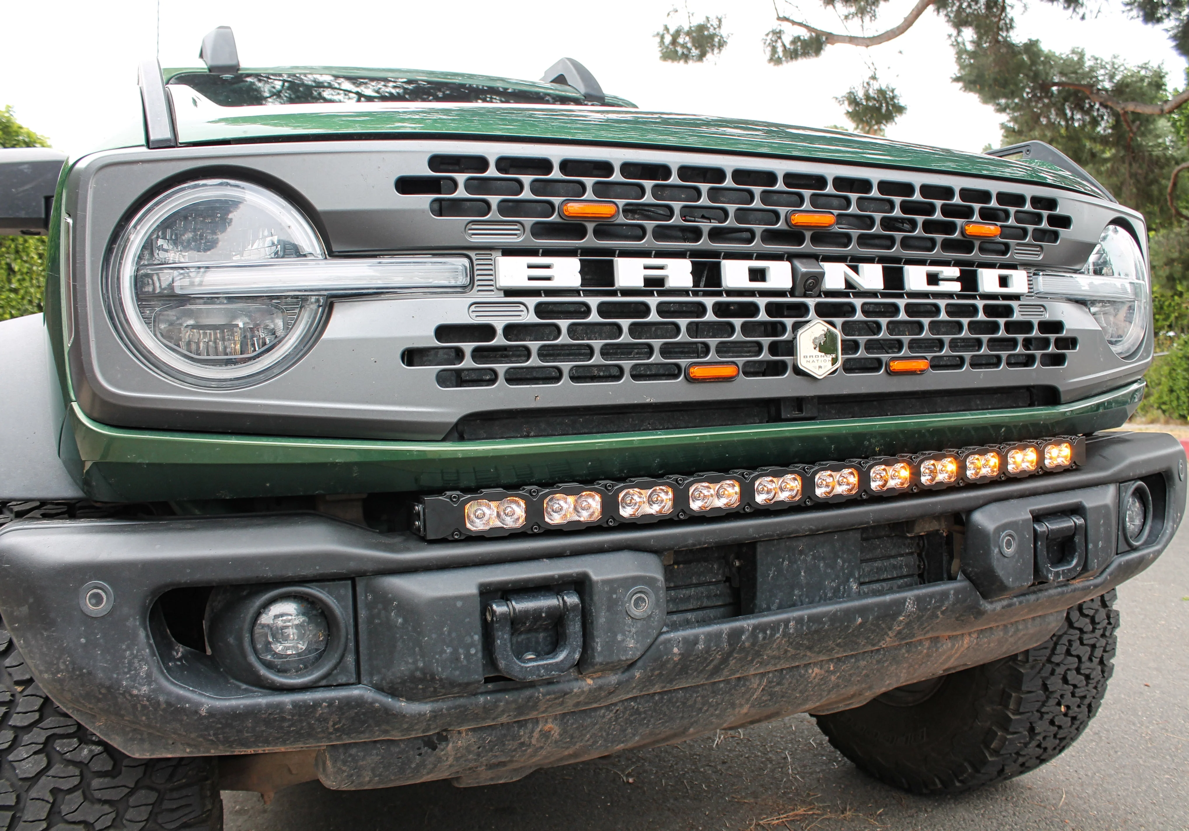 2021+ Ford Bronco Capable Bumper 40in Light Bar PRO - Image 8