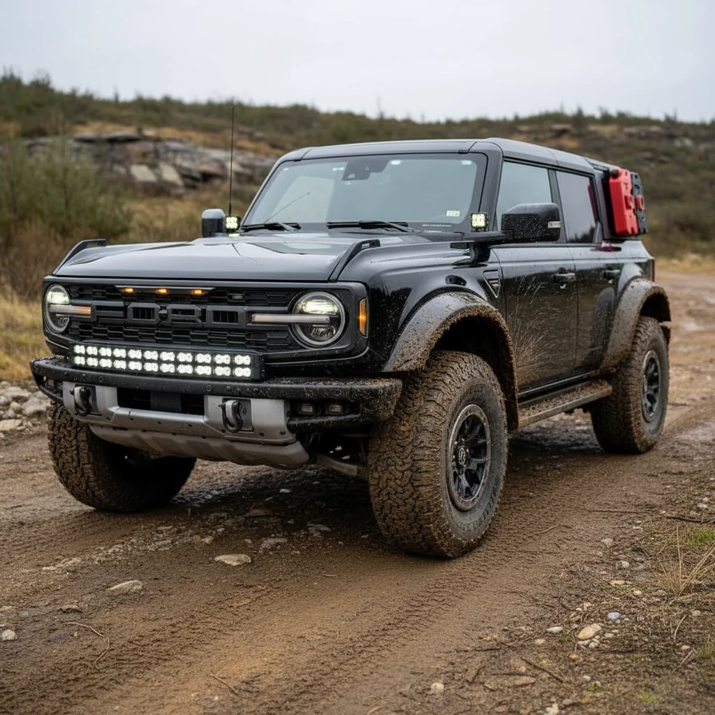 2021+ Ford Bronco Double Stacked Light Bars - Image 7