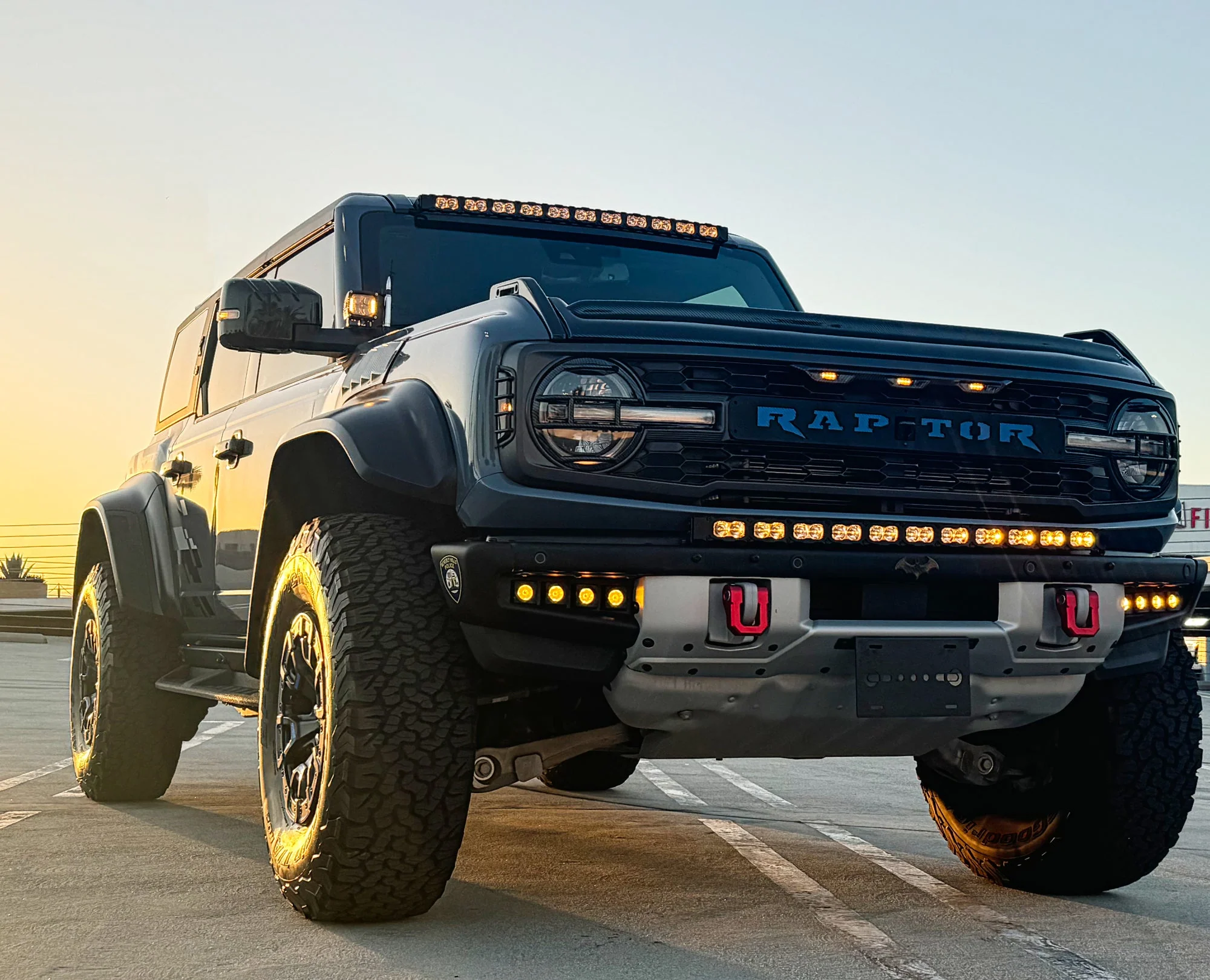 2021+ Ford Bronco Modular Bumper 40in Light Bar - PRO - Image 11