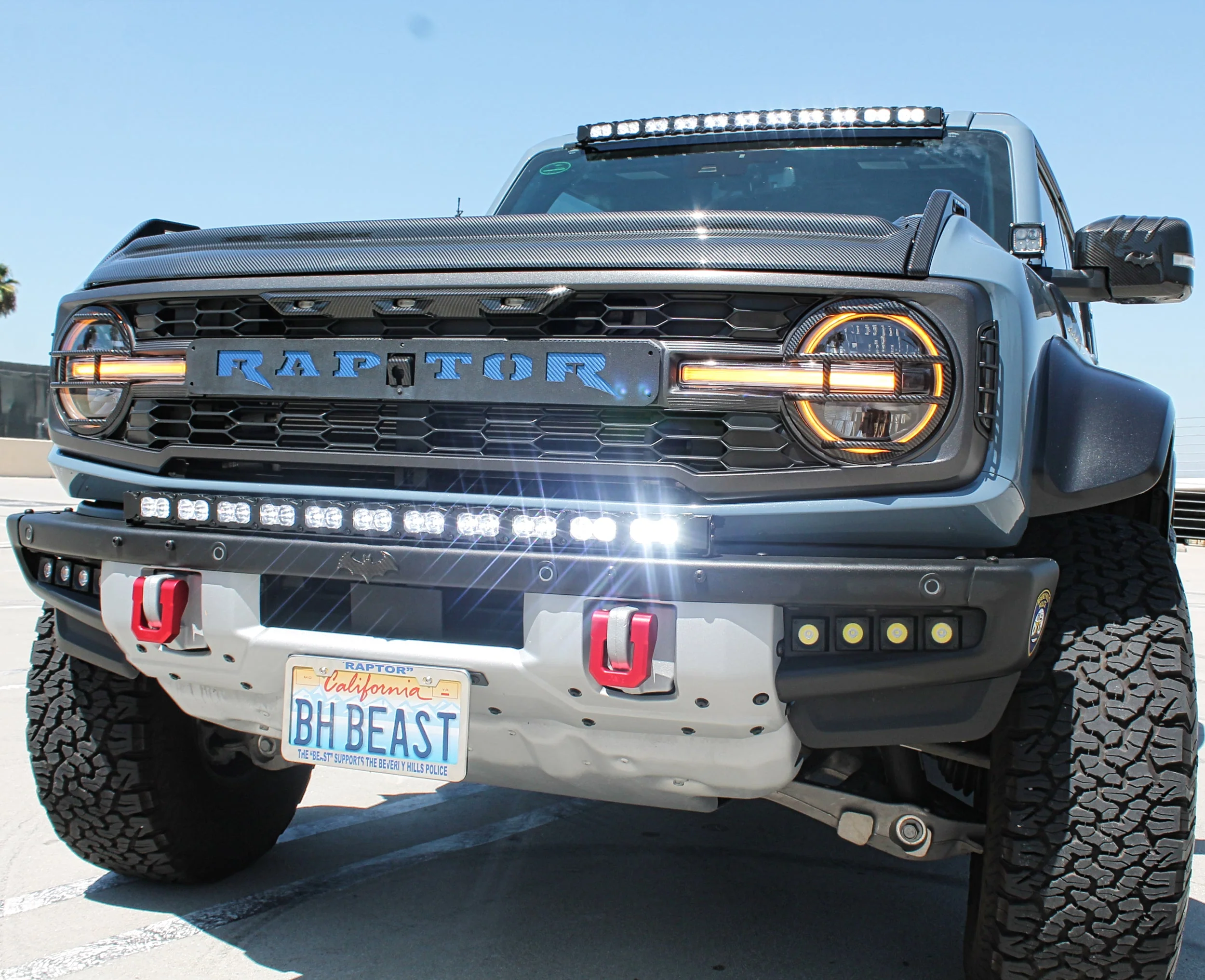 2021+ Ford Bronco Modular Bumper 40in Light Bar - PRO - Image 9