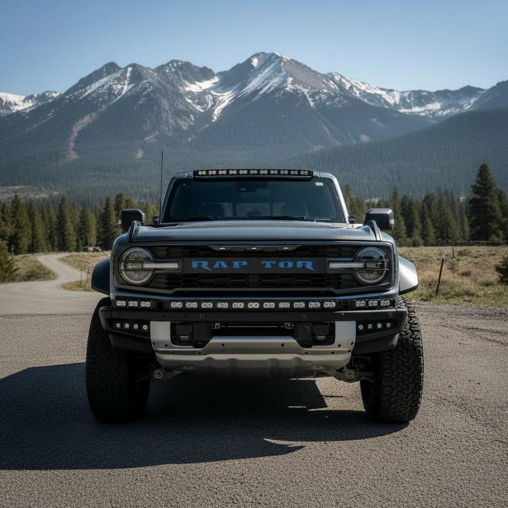 2022+ Ford Bronco Raptor Light Bar Extensions - Image 6