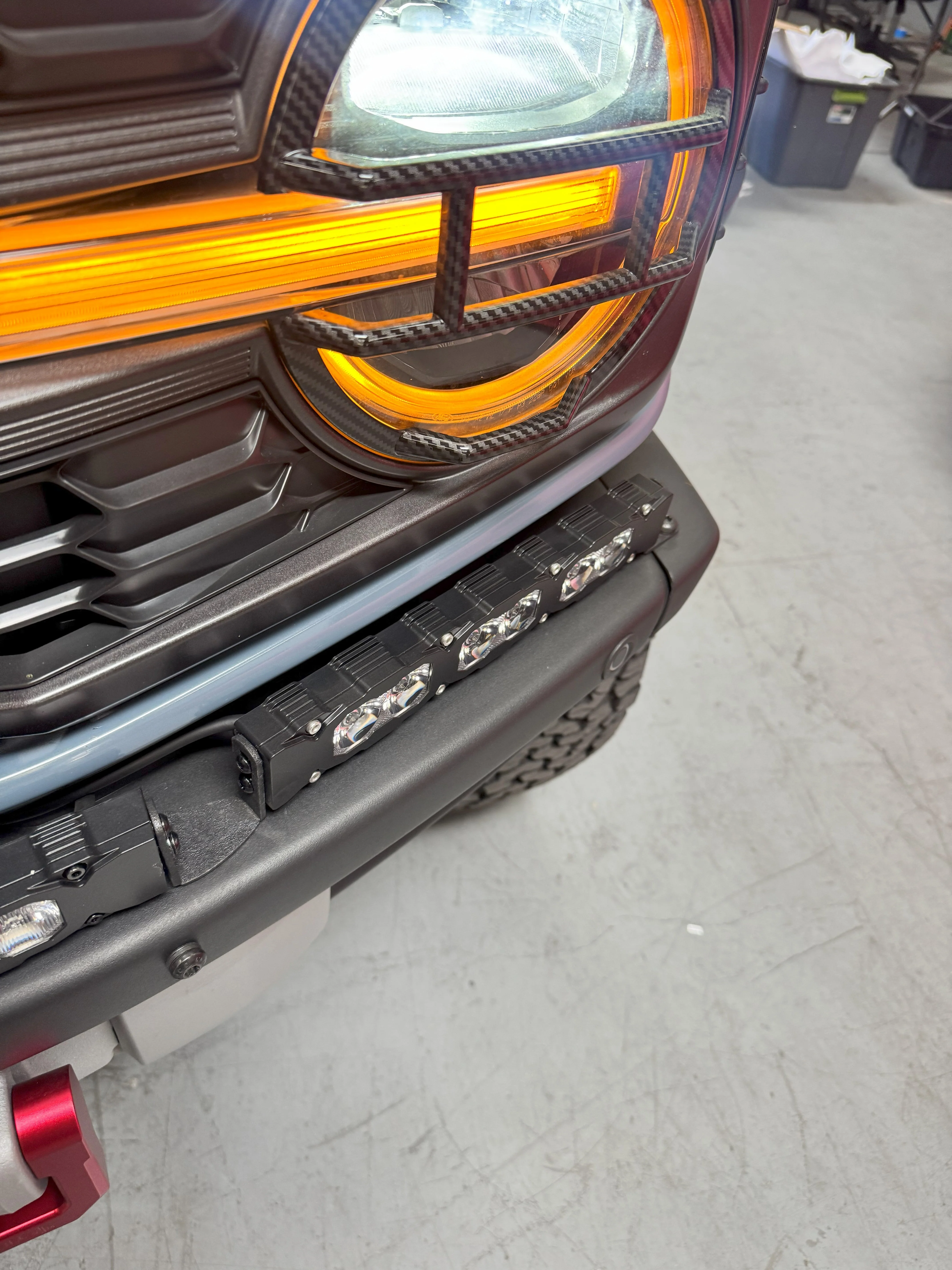 2022+ Ford Bronco Raptor Light Bar Extensions - Image 8
