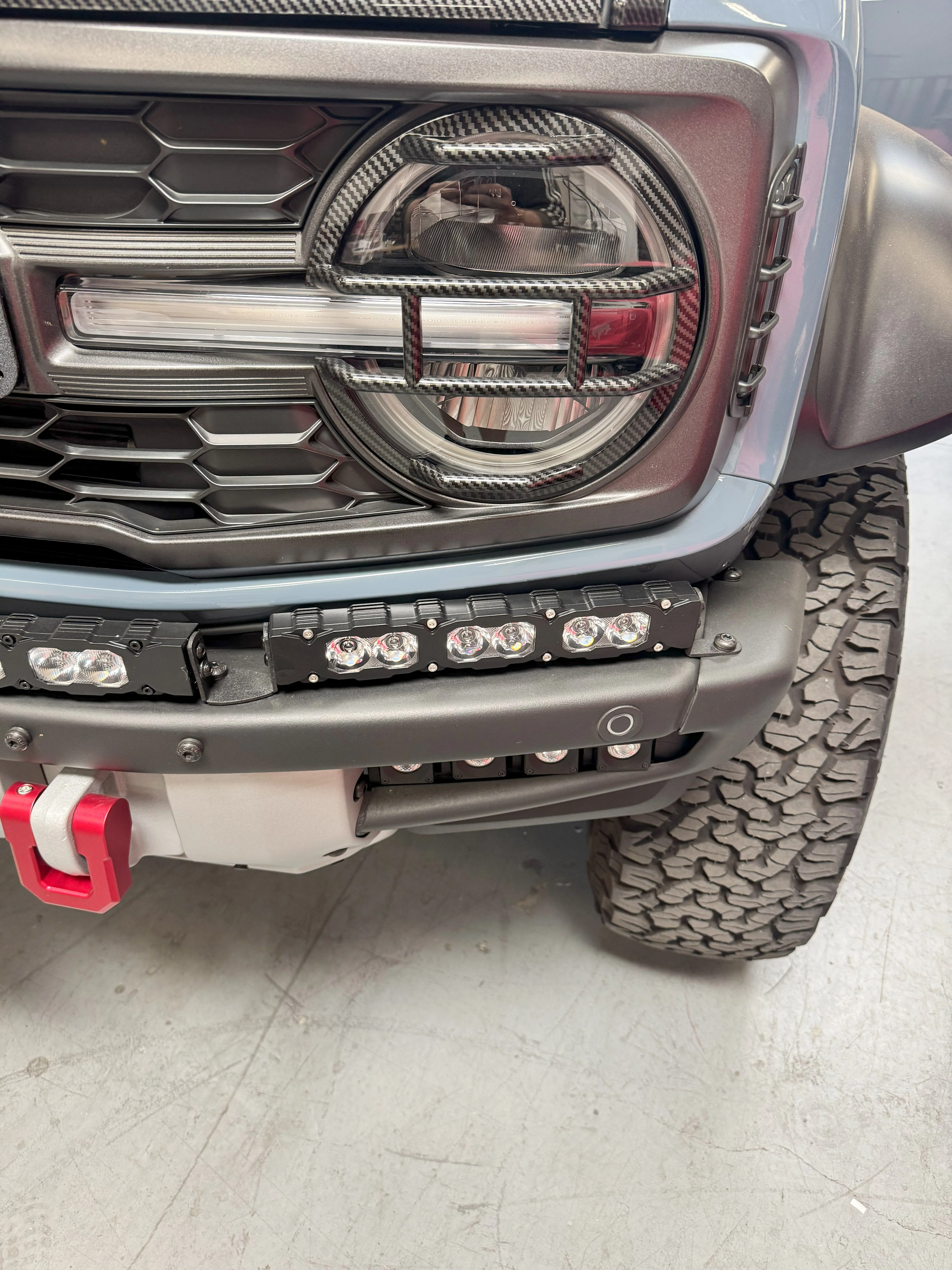 2022+ Ford Bronco Raptor Light Bar Extensions - Image 9