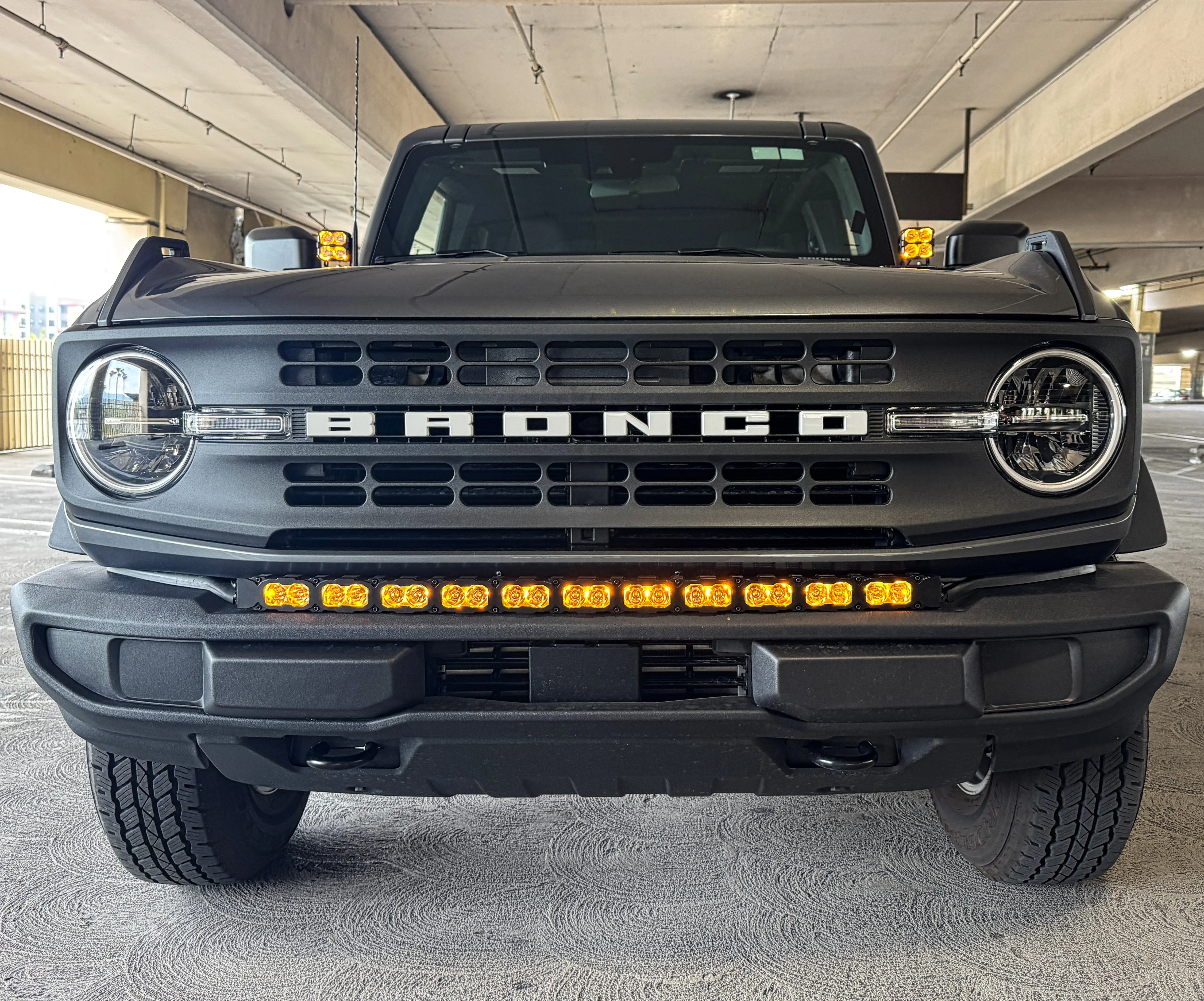 2021+ Ford Bronco Standard Bumper 40in Light Bar PRO - Image 10