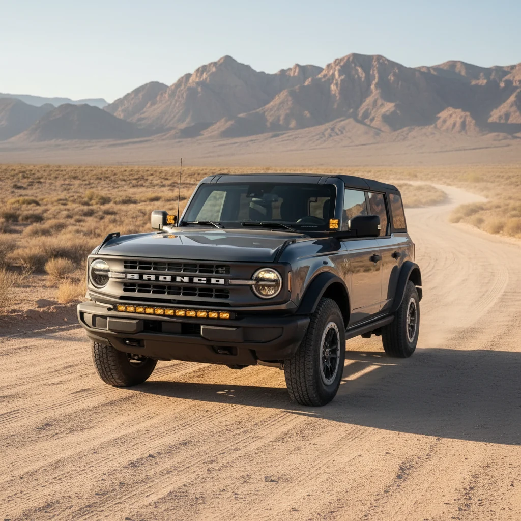 2021+ Ford Bronco Standard Bumper 40in Light Bar PRO - Image 3