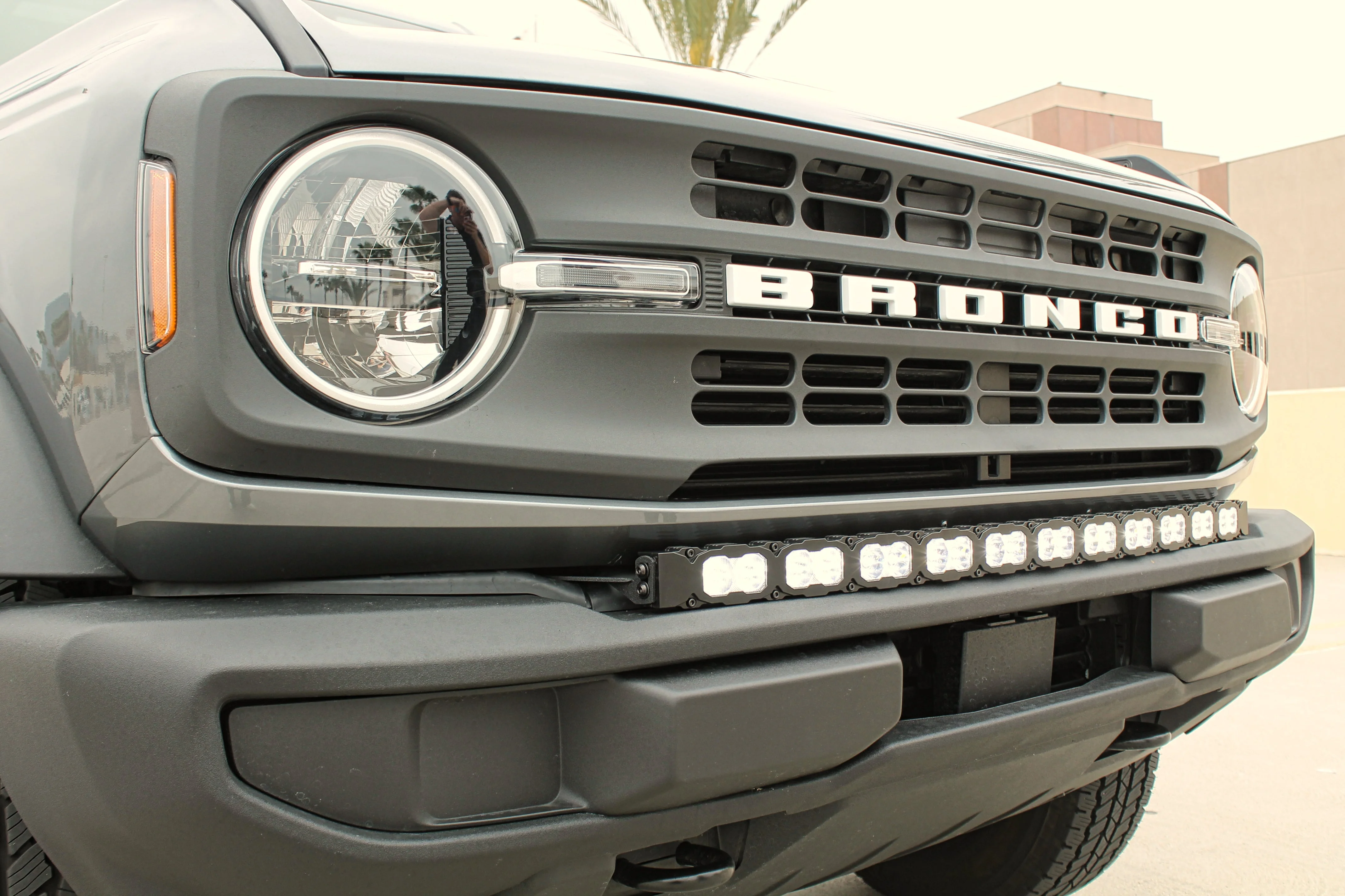 2021+ Ford Bronco Standard Bumper 40in Light Bar PRO - Image 6