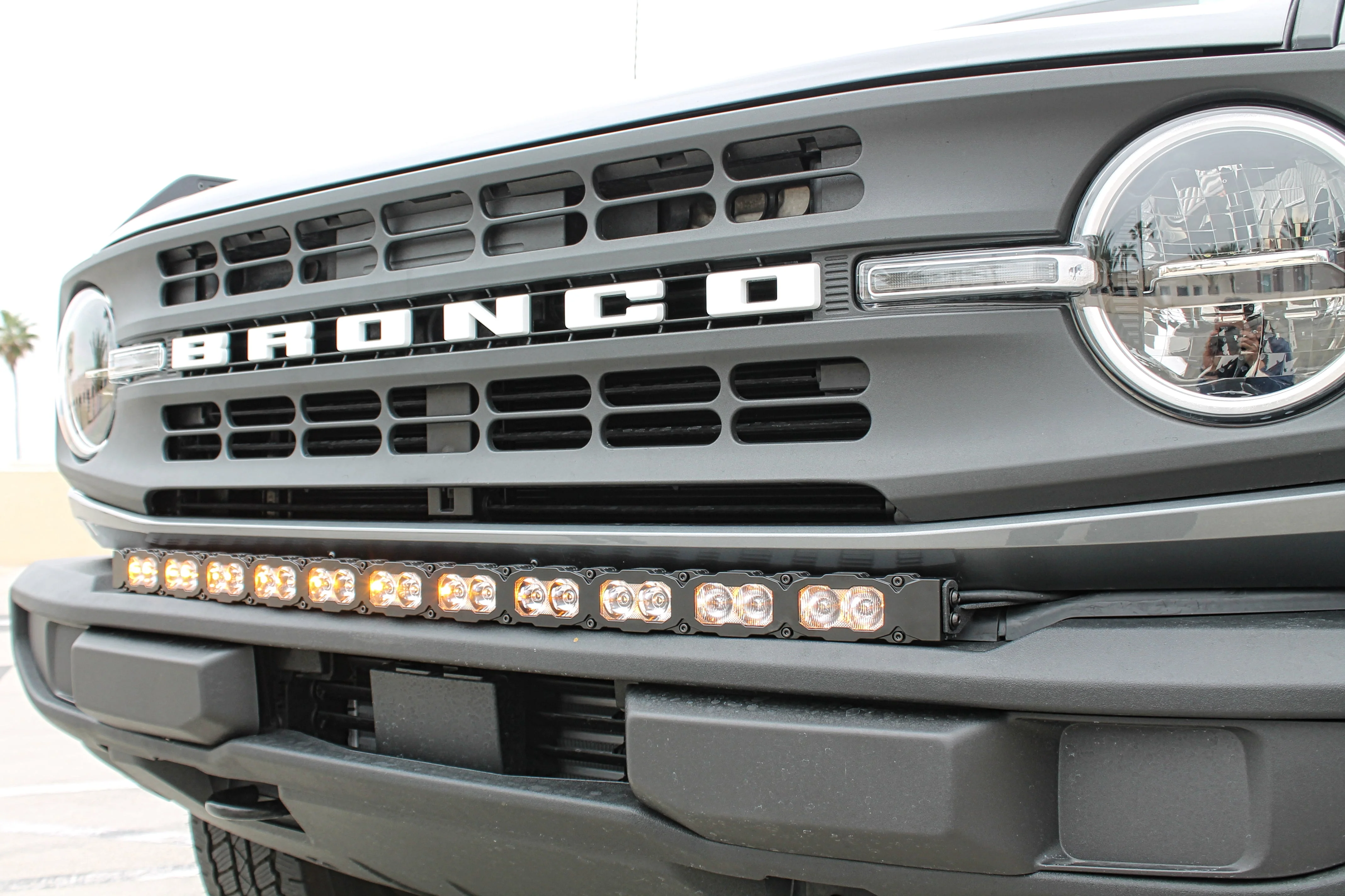 2021+ Ford Bronco Standard Bumper 40in Light Bar PRO - Image 7