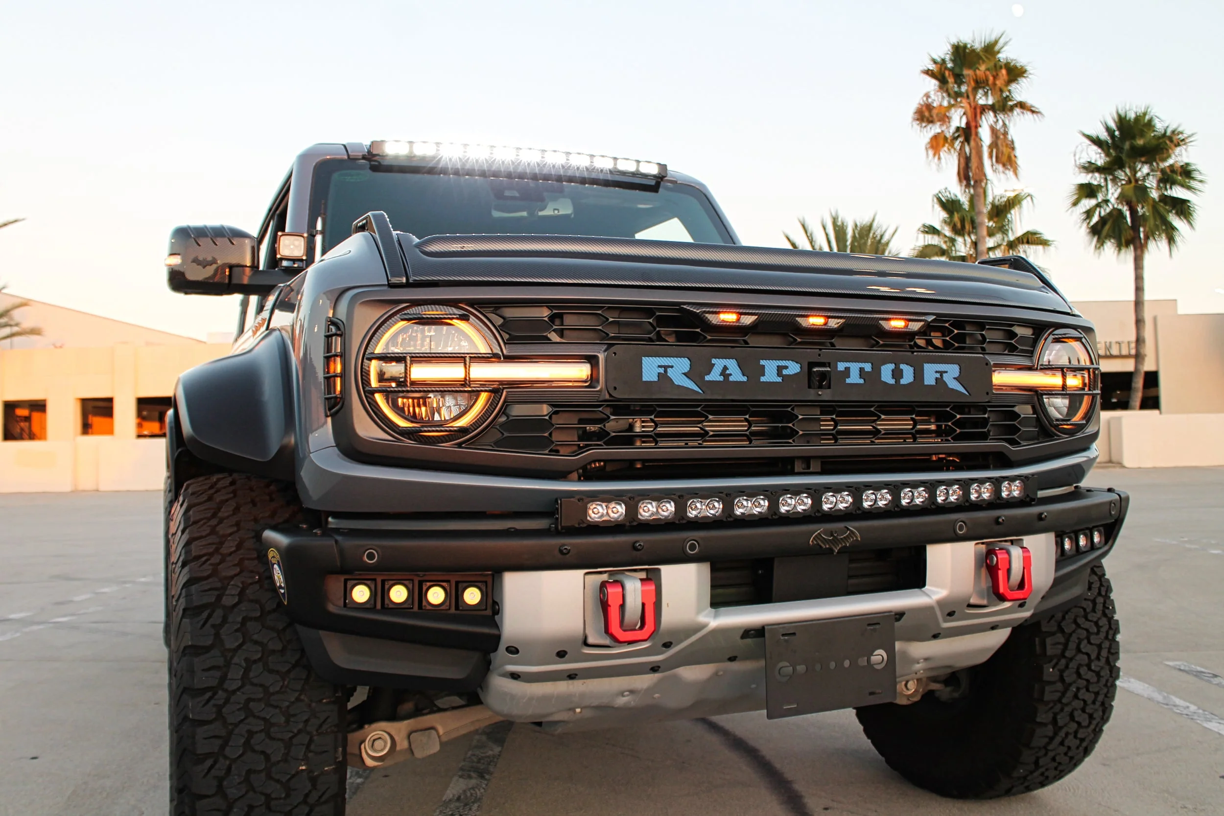 2021+ Ford Bronco Modular Bumper 40in Light Bar - PRO - Image 4