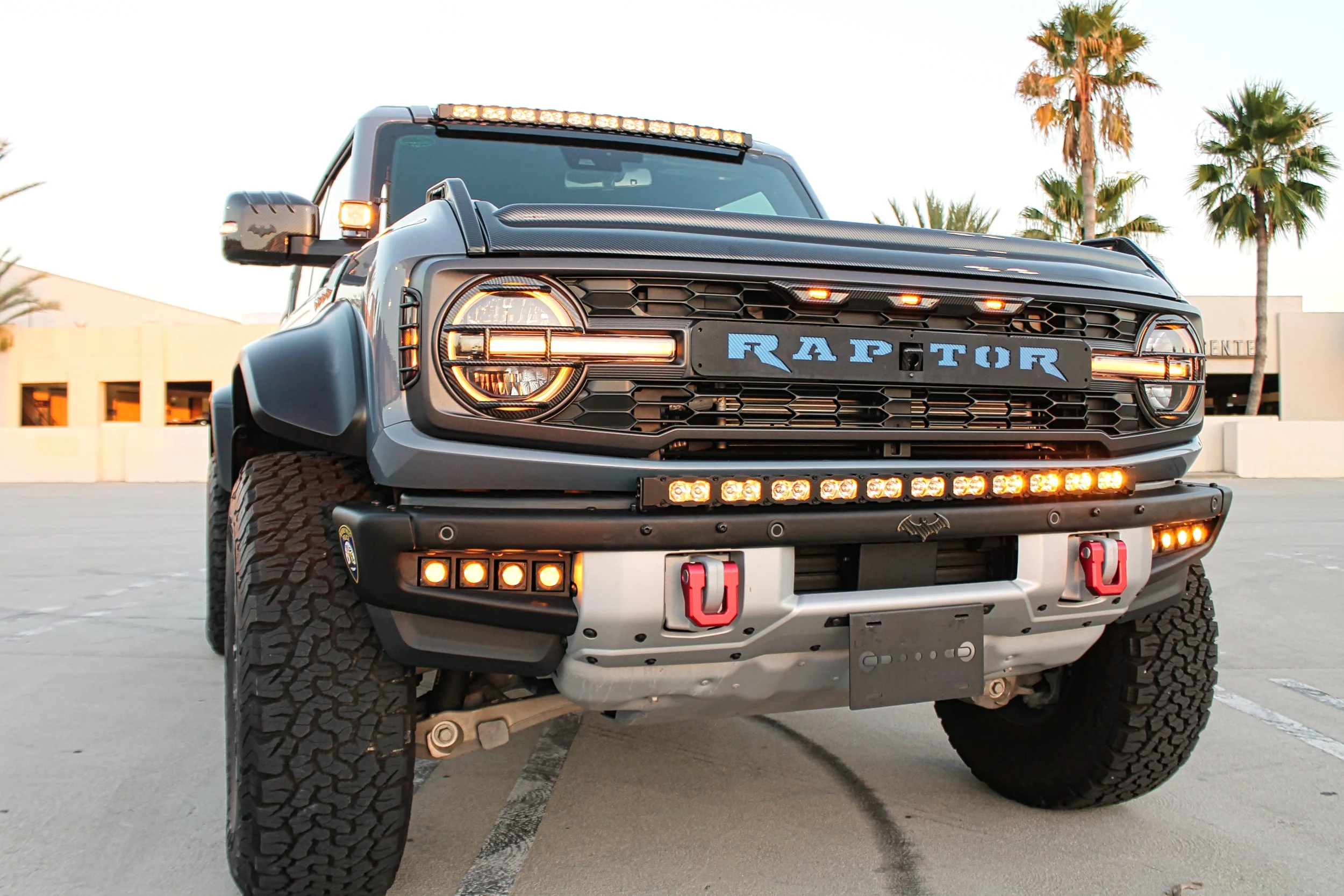2022+ Ford Bronco Raptor Roof Light Bar PRO - Image 8