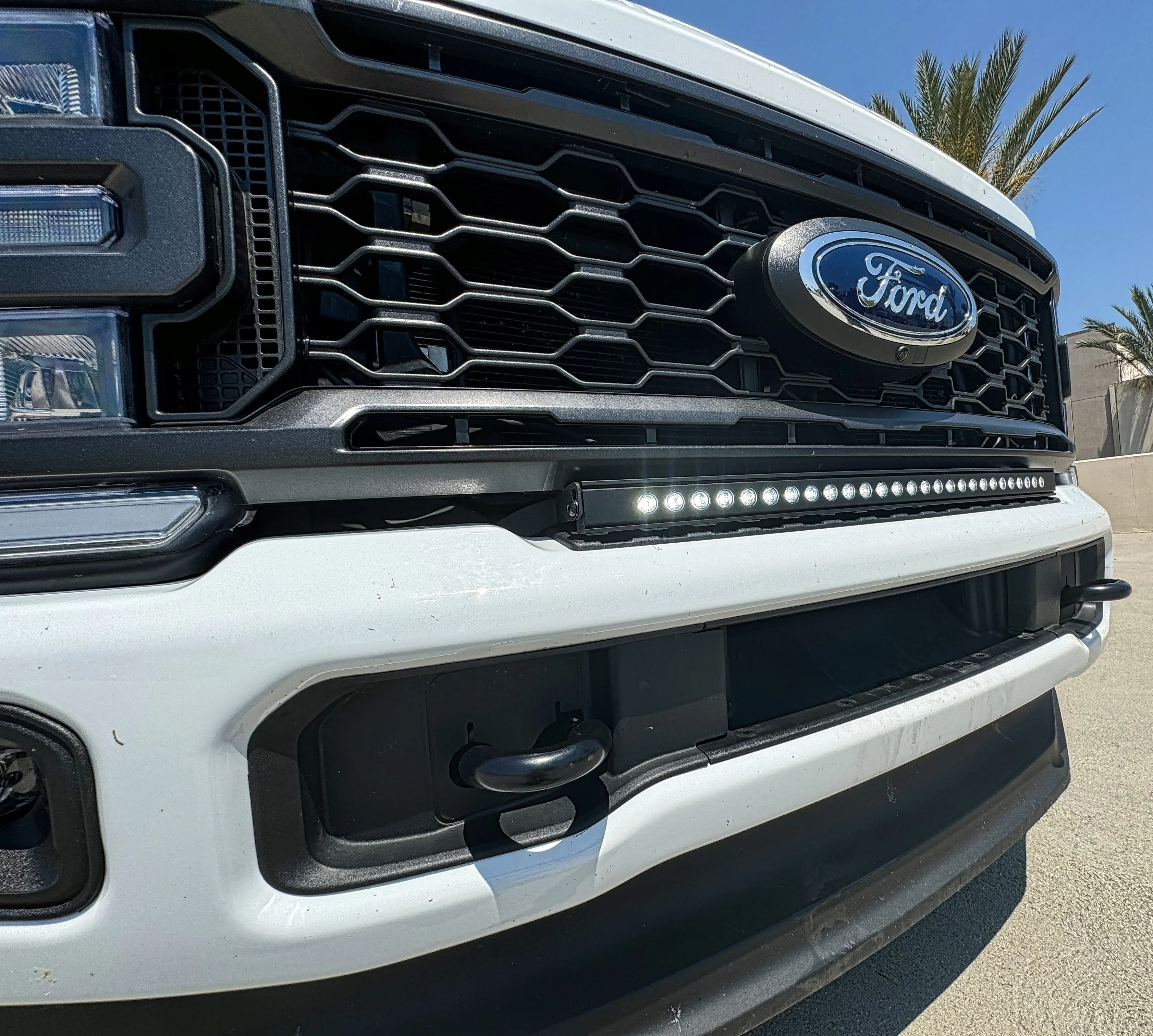 2023+ Ford Super Duty F250/350/450 30in Light Bar - Slim - Image 6