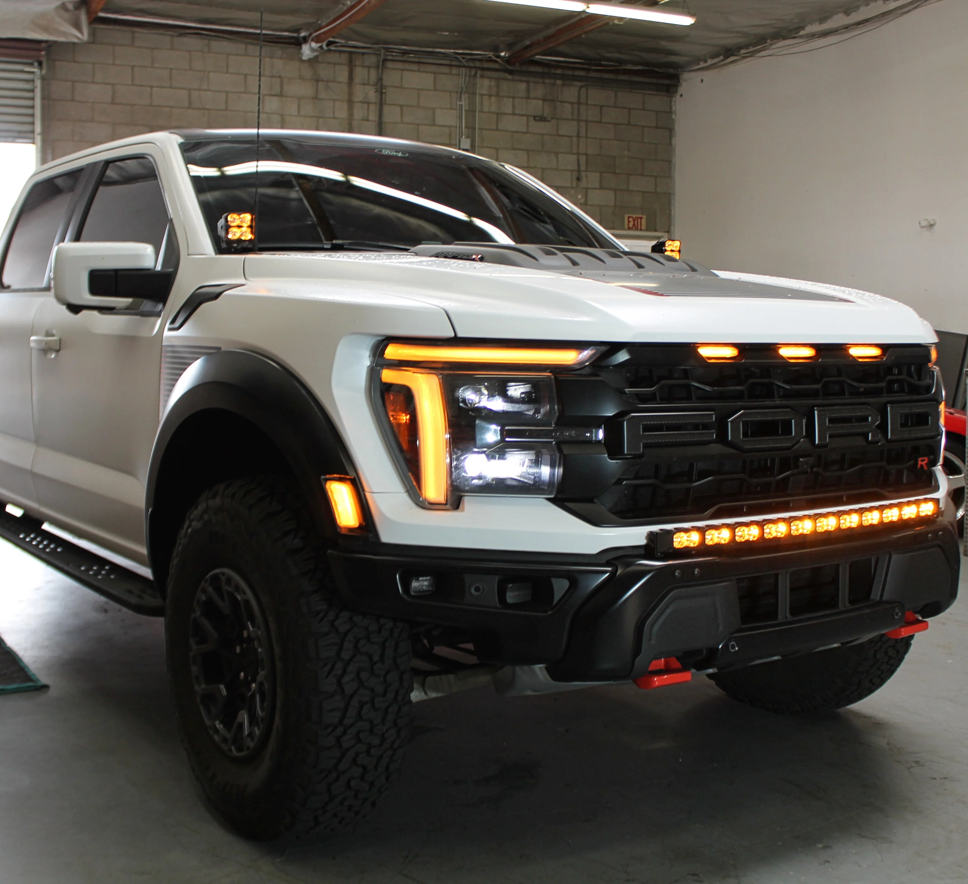 2024+ Ford F150 Raptor Gen 3 Refresh Modular Bumper 40in Light Bar PRO - Image 13