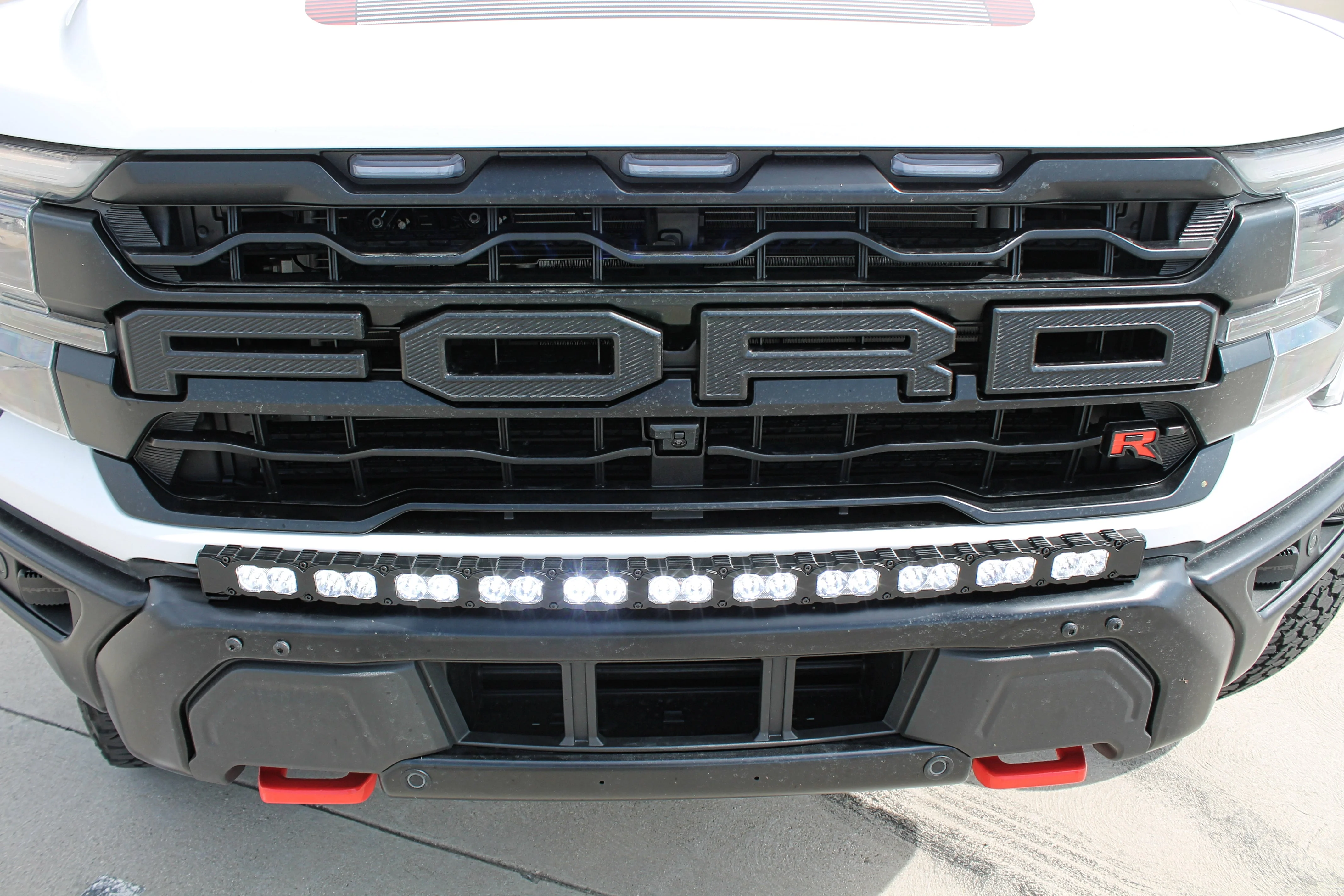 2024+ Ford F150 Raptor Gen 3 Refresh Modular Bumper 40in Light Bar PRO - Image 7