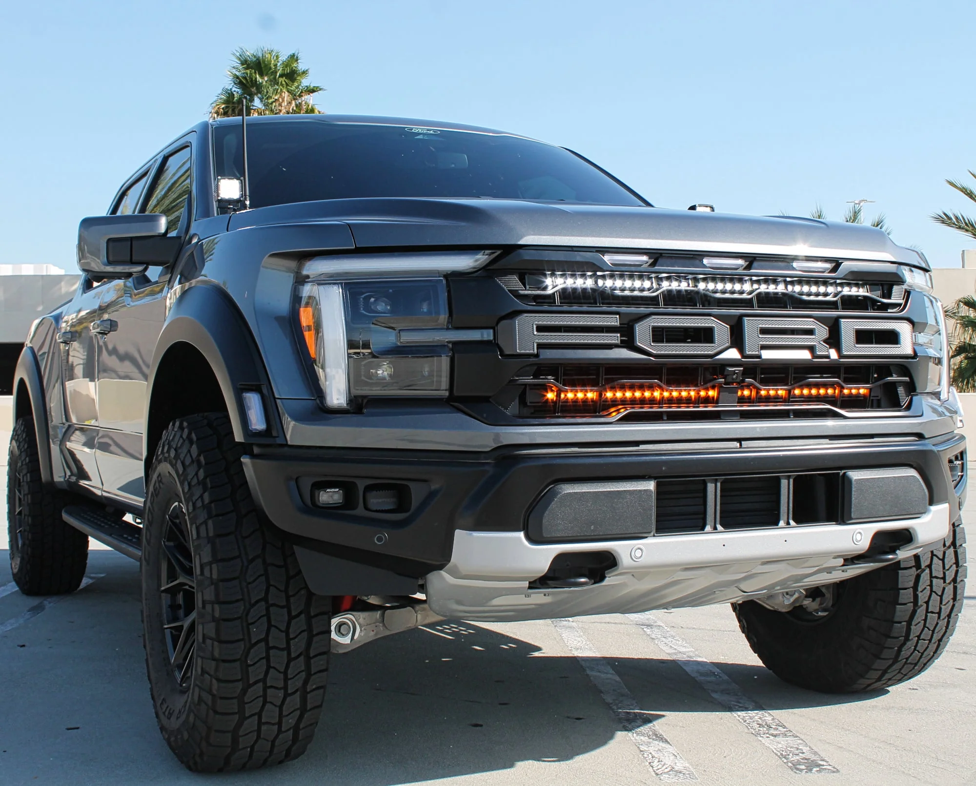 2024+ Ford Raptor Gen 3 Refresh Dual 40s Light Bars SLIM - Image 4